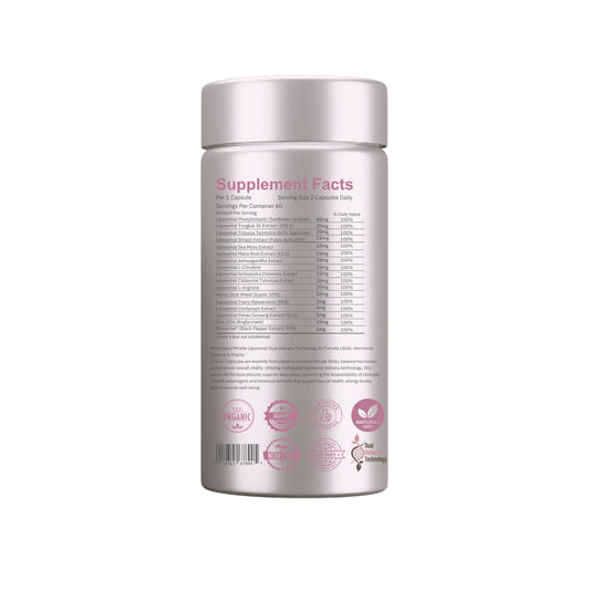 Desire+ Female Libido | Hormonal Balance | Vitality Liposomal Capsules