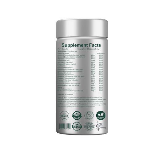 Creatine HCL + Dual Delivery Performance Capsules