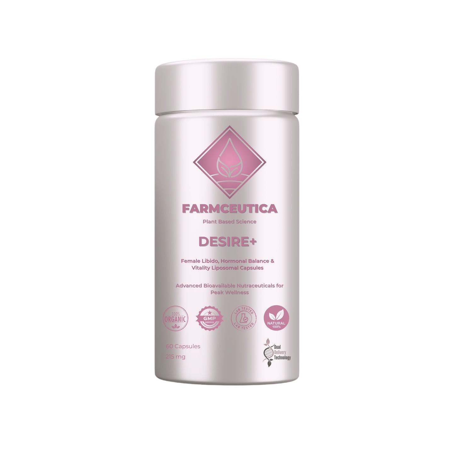 Desire+ Female Libido | Hormonal Balance | Vitality Liposomal Capsules