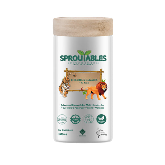Sproutables Methylated Childrens Multivitamin Gummies