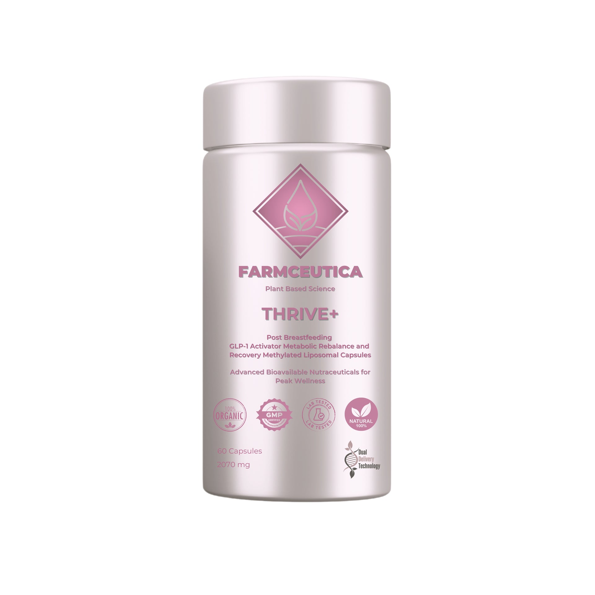 Thrive +Metabolic Rebalance and Natural GLP-1 Activator Capsules – FarmCeutica Wellness