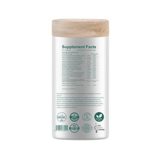 Sproutables Methylated Toddlers Chewables Multivitamins